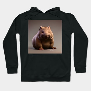 A very fat, cute, Wombat Hoodie